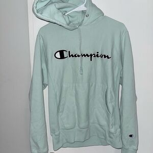 Champion Light Blue Pullover Hoodie